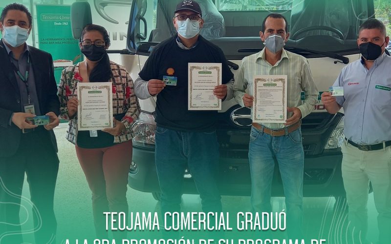 TEOJAMA COMERCIAL GRADUÓ A LA 2DA PROMOCIÓN DE SU PROGRAMA “CHOFER CERTIFICADO HINO”